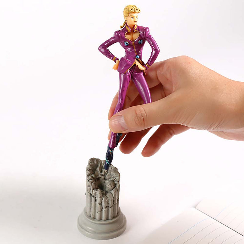 JoJo s Bizarre Adventure Giorno Giovanna Action Figure Pen Toy 14cm