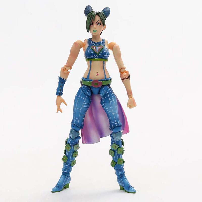 JoJo s Bizarre Adventure Jolyne Cujoh Action Figure Toy 14cm