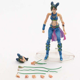 JoJo s Bizarre Adventure Jolyne Cujoh Action Figure Toy 14cm