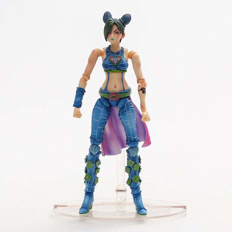 JoJo s Bizarre Adventure Jolyne Cujoh Action Figure Toy 14cm