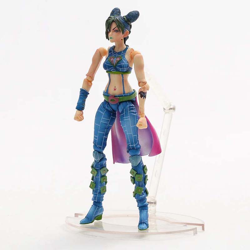 JoJo s Bizarre Adventure Jolyne Cujoh Action Figure Toy 14cm