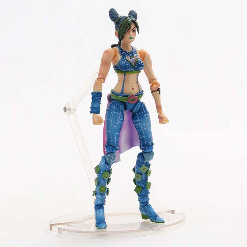 JoJo s Bizarre Adventure Jolyne Cujoh Action Figure Toy 14cm