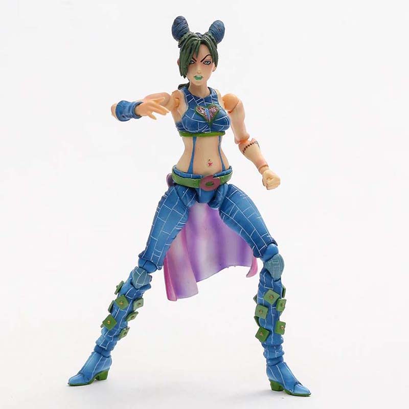 JoJo s Bizarre Adventure Jolyne Cujoh Action Figure Toy 14cm