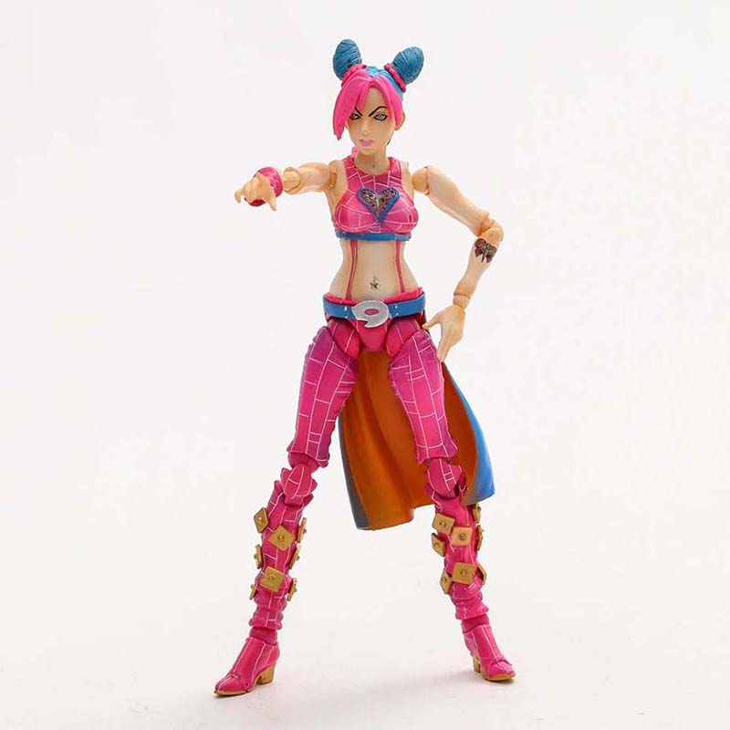 JoJo s Bizarre Adventure Jolyne Cujoh Action Figure Toy 15cm