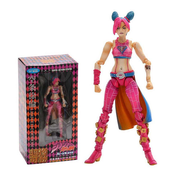 JoJo s Bizarre Adventure Jolyne Cujoh Action Figure Toy 15cm