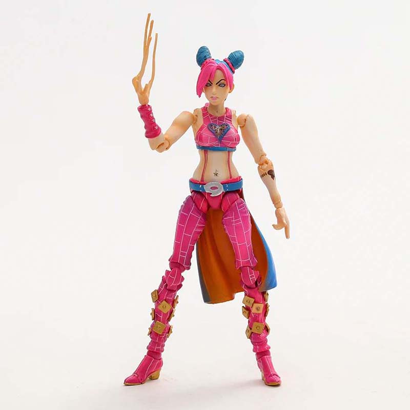 JoJo s Bizarre Adventure Jolyne Cujoh Action Figure Toy 15cm