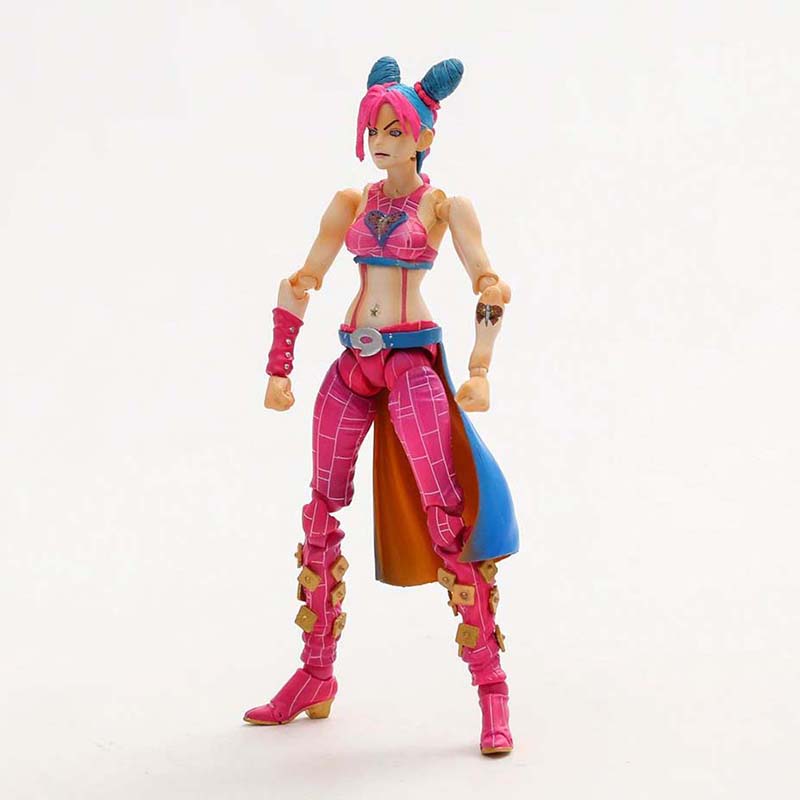 JoJo s Bizarre Adventure Jolyne Cujoh Action Figure Toy 15cm