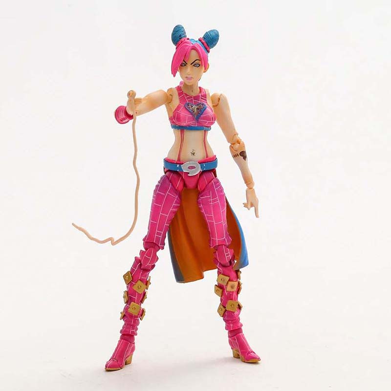 JoJo s Bizarre Adventure Jolyne Cujoh Action Figure Toy 15cm