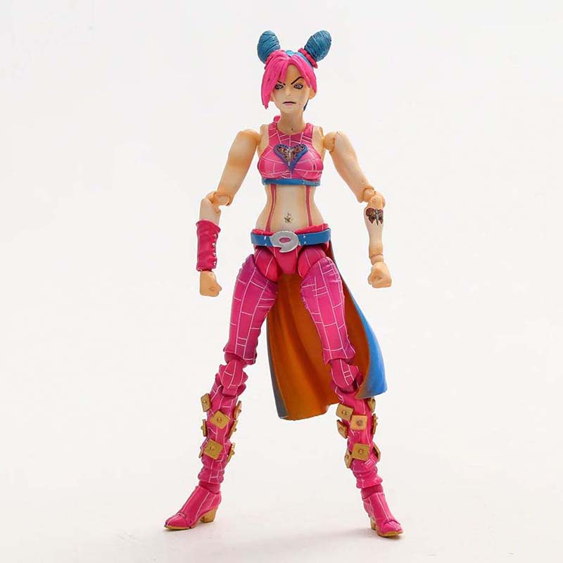 JoJo s Bizarre Adventure Jolyne Cujoh Action Figure Toy 15cm