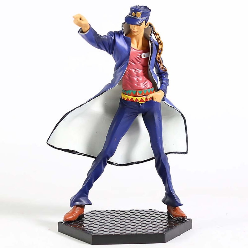 JoJo s Bizarre Adventure Kujo Jotaro Action Figure Model Toy 18cm