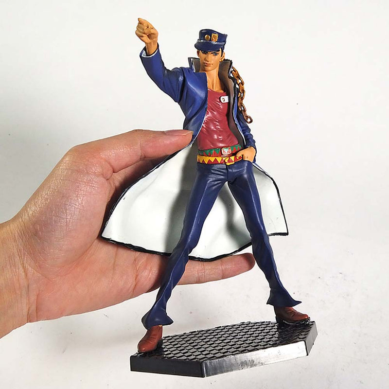 JoJo s Bizarre Adventure Kujo Jotaro Action Figure Model Toy 18cm