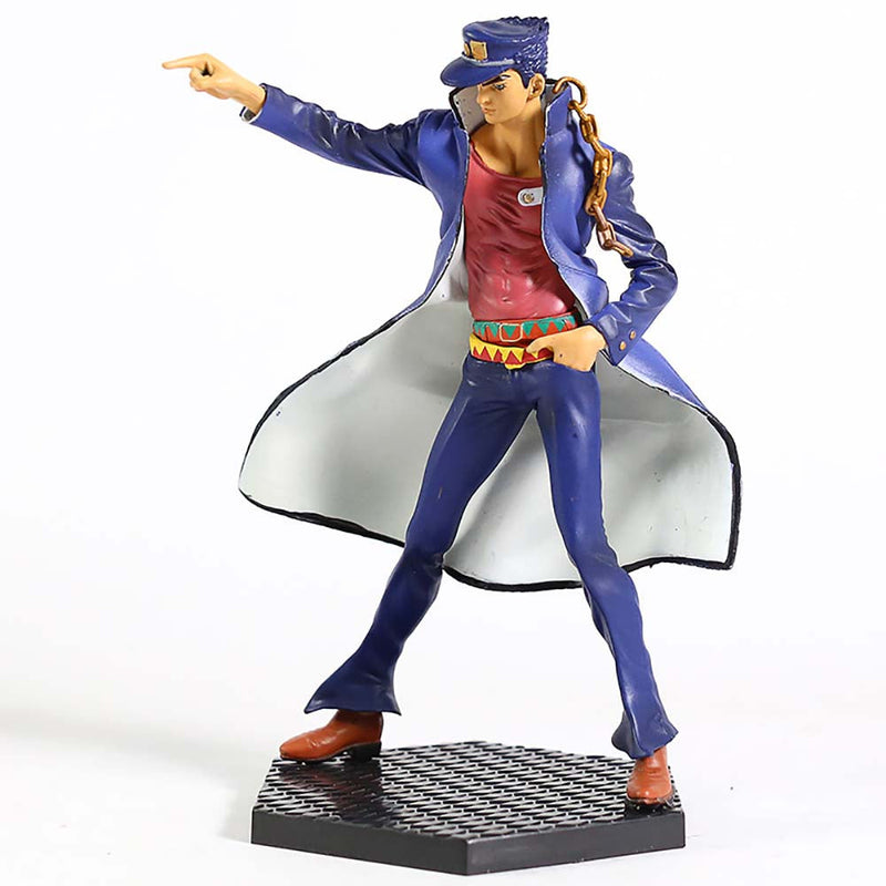 JoJo s Bizarre Adventure Kujo Jotaro Action Figure Model Toy 18cm