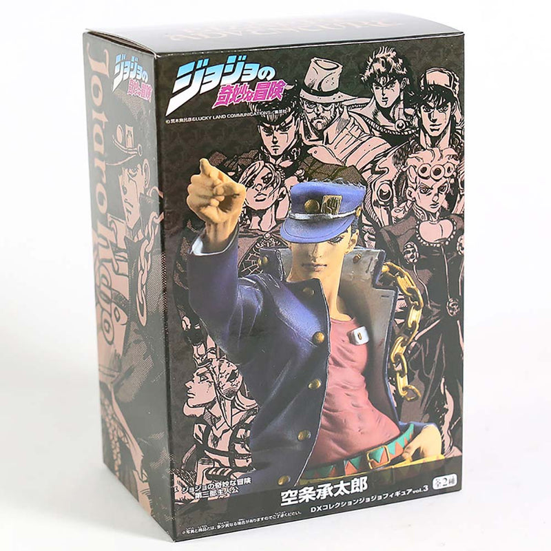 JoJo s Bizarre Adventure Kujo Jotaro Action Figure Model Toy 18cm