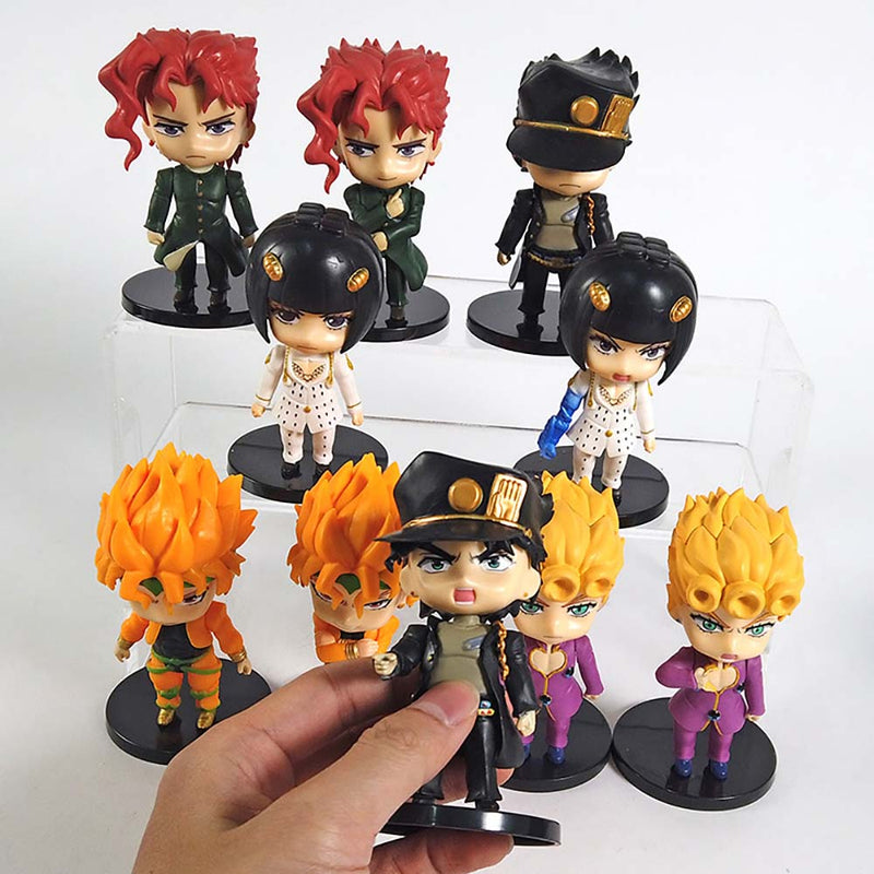 JoJo s Bizarre Adventure Q Ver Action Figure Model Toy 5pcs