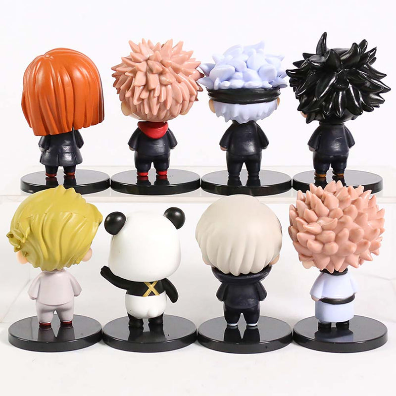 Jujutsu Kaisen Action Figure Collectible Model Toy 8pcs