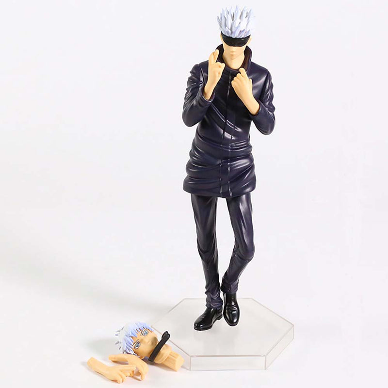 Jujutsu Kaisen Gojo Satoru Face Changebale Action Figure Toy 21cm