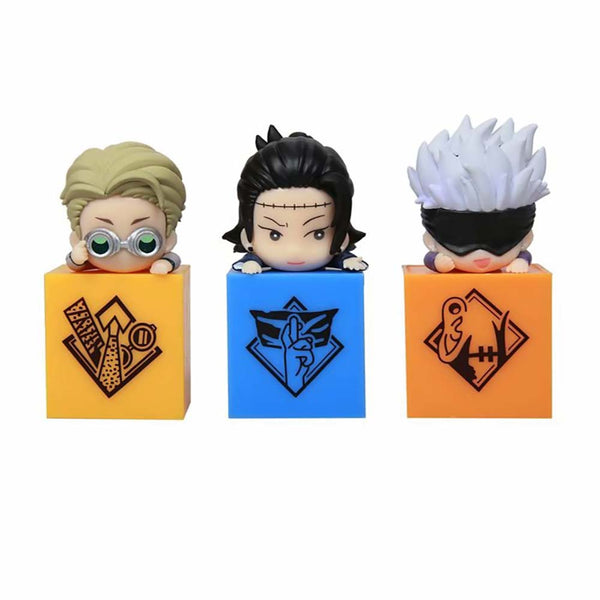 Jujutsu Kaisen Gojo Satoru Nanami Kento Geto Suguru Action Figure 3pcs 8cm