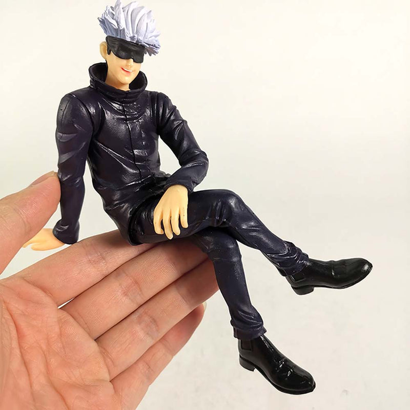 Jujutsu Kaisen Gojo Satoru Sitting Ver Action Figure Model Toy 13cm