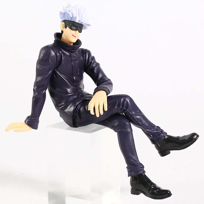 Jujutsu Kaisen Gojo Satoru Sitting Ver Action Figure Model Toy 13cm