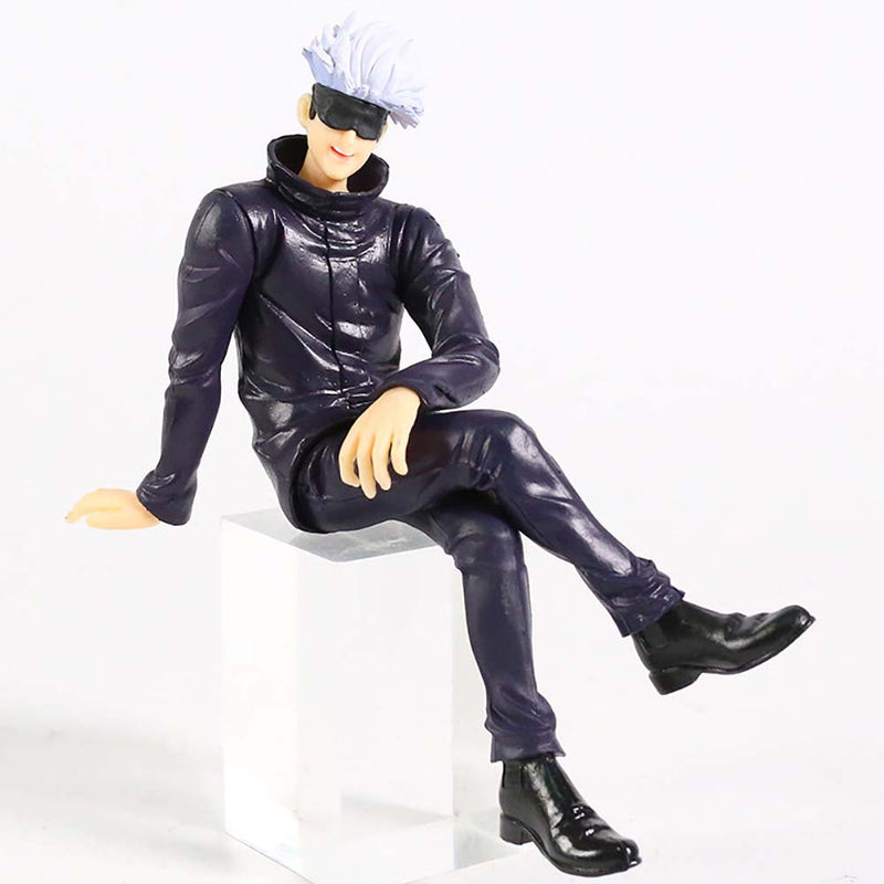 Jujutsu Kaisen Gojo Satoru Sitting Ver Action Figure Model Toy 13cm