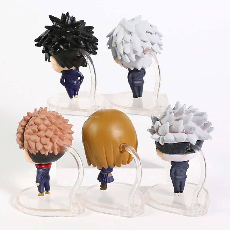 Jujutsu Kaisen Itadori Yuji Fushiguro Megumi Kugisaki Nobara Gojo Satoru Action Figure 5pcs