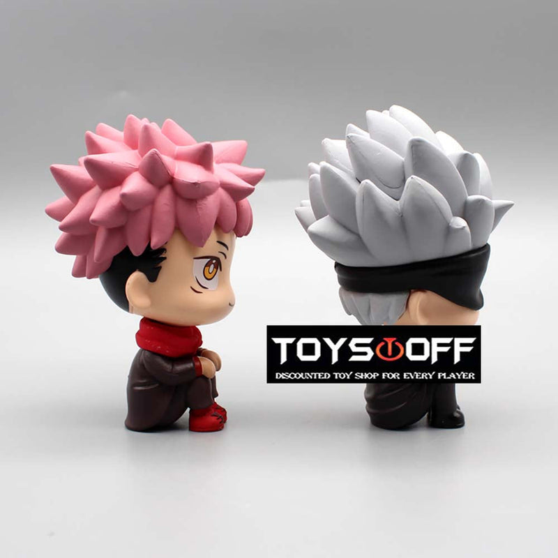 Jujutsu Kaisen Itadori Yuji Gojo Satoru Q Ver Action Figure 10cm