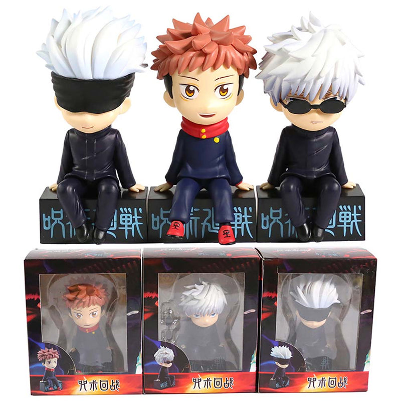 Jujutsu Kaisen Itadori Yuji Gojo Satoru Q Ver Action Figure 11.5cm