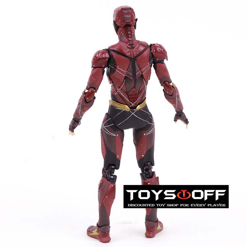 Justic League MAFEX 058 The Flash Action Figure Model Toy 16cm