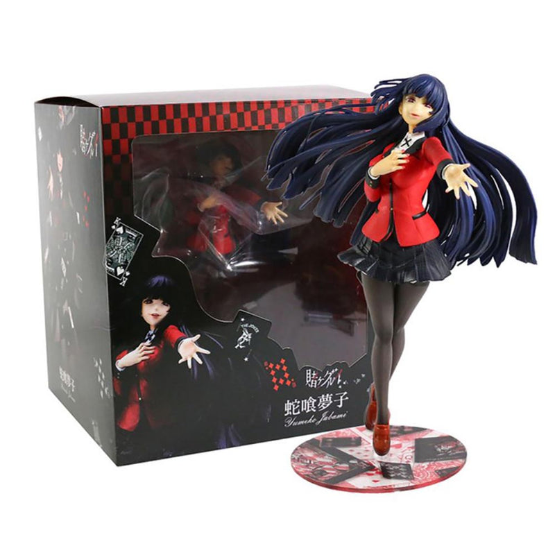 Kakegurui Jabami Yumeko Action Figure Collectible Model Toy 22cm