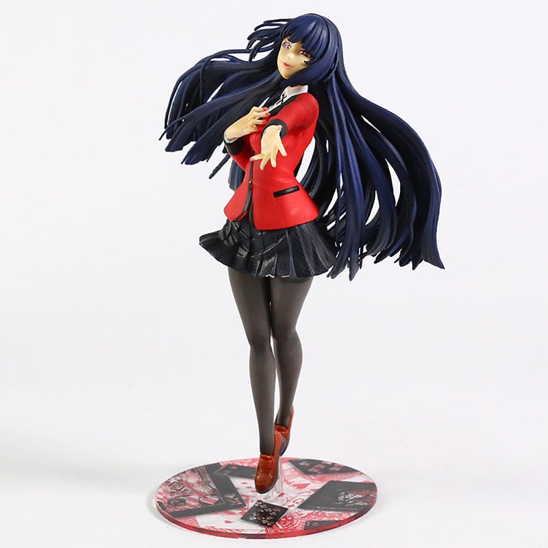 Kakegurui Jabami Yumeko Action Figure Collectible Model Toy 22cm