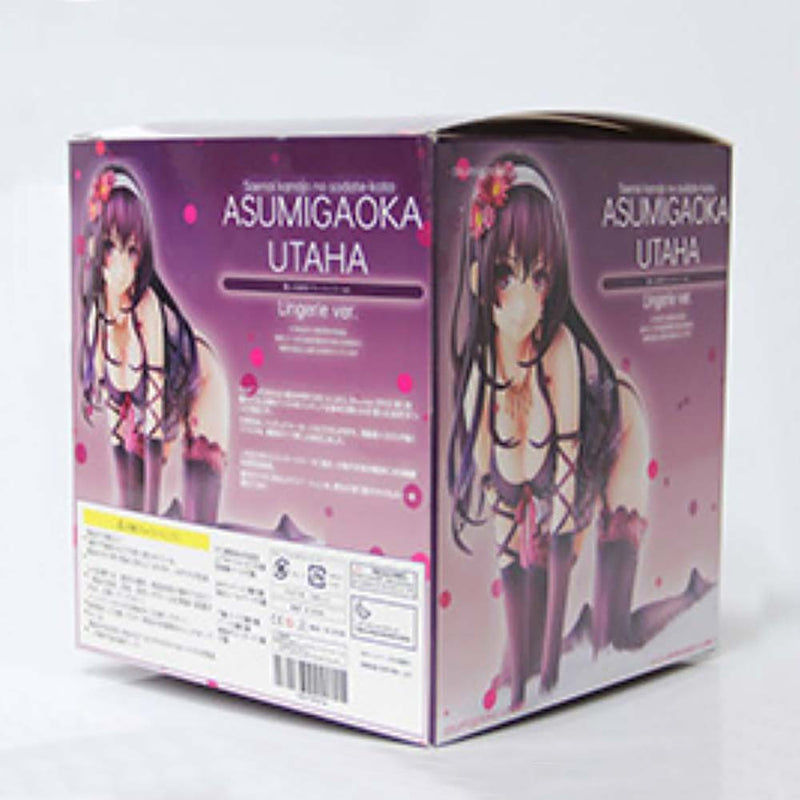 Kasumigaoka Utaha Lingerie Ver Action Figure Sexy Model Toy 12cm