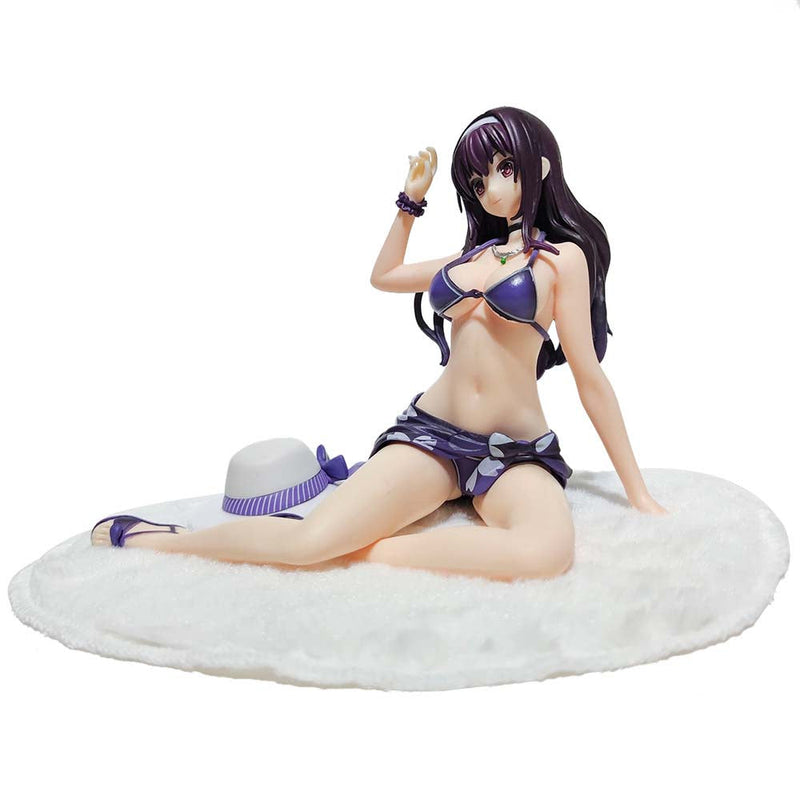 Kasumigaoka Utaha Swimsuit Ver Action Figure Sexy Model Toy 13cm