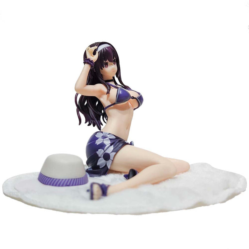 Kasumigaoka Utaha Swimsuit Ver Action Figure Sexy Model Toy 13cm