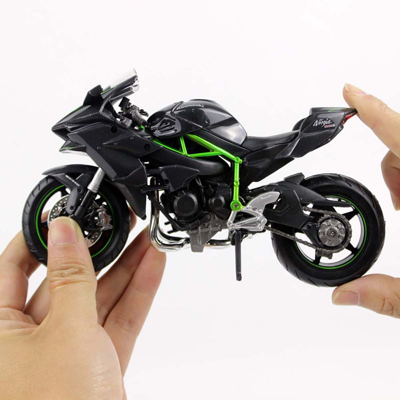 Kawasaki Ninja H2R Assembly DIY Motorcycle Model Kit Leisure Educational Toy