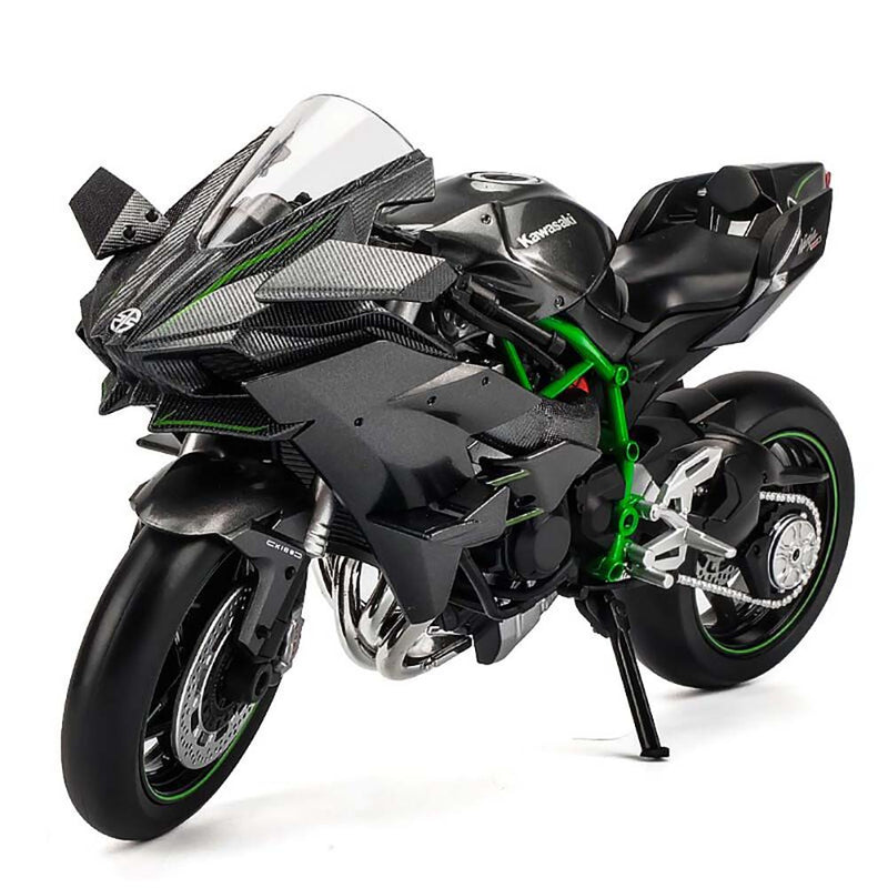 Kawasaki Ninja H2R Assembly DIY Motorcycle Model Kit Leisure Educational Toy