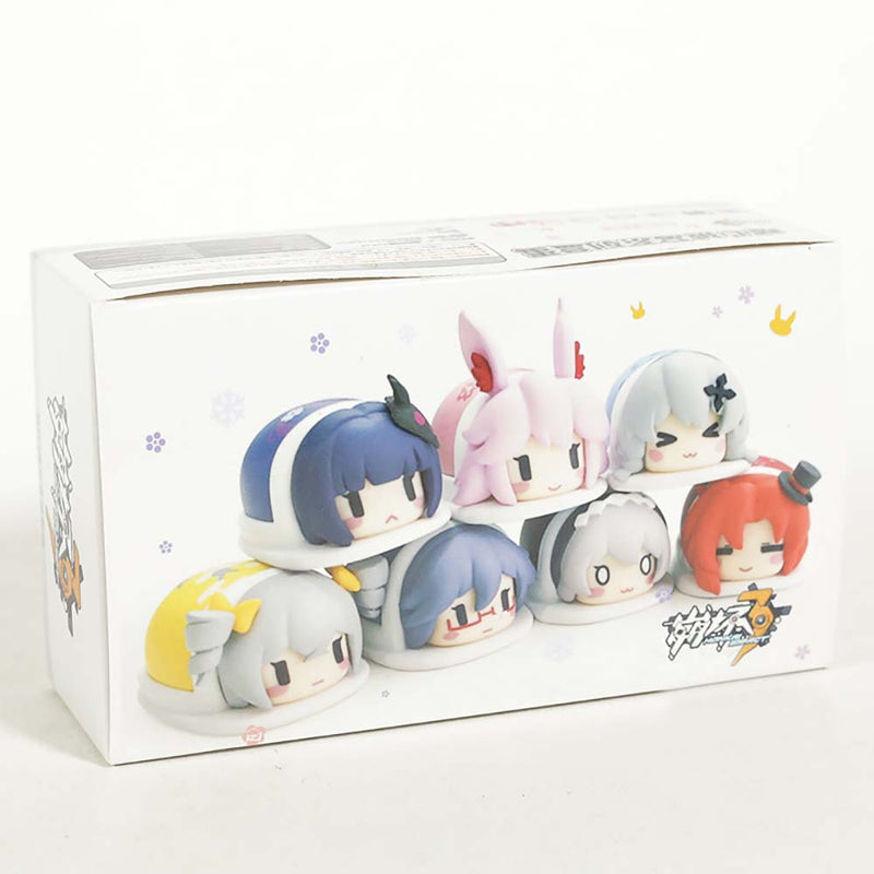 Kiana Kaslana Raiden Mei Bronya Zaychik Murata Himeko Action Figure Set Toy