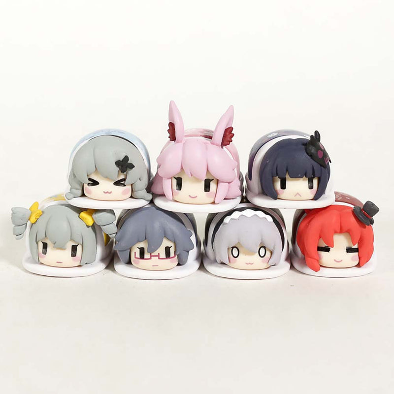 Kiana Kaslana Raiden Mei Bronya Zaychik Murata Himeko Action Figure Set Toy