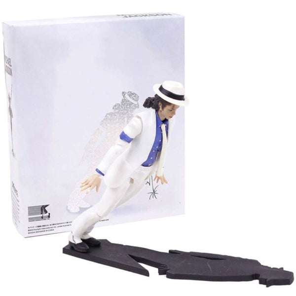 King of Pop MJ Smooth Criminal Moonwalk Action Figure Toy 14cm