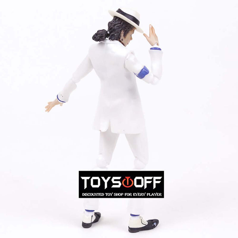 King of Pop MJ Smooth Criminal Moonwalk Action Figure Toy 14cm