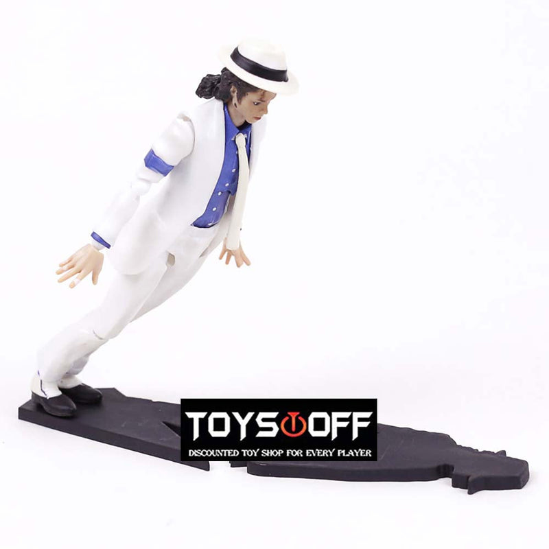 King of Pop MJ Smooth Criminal Moonwalk Action Figure Toy 14cm