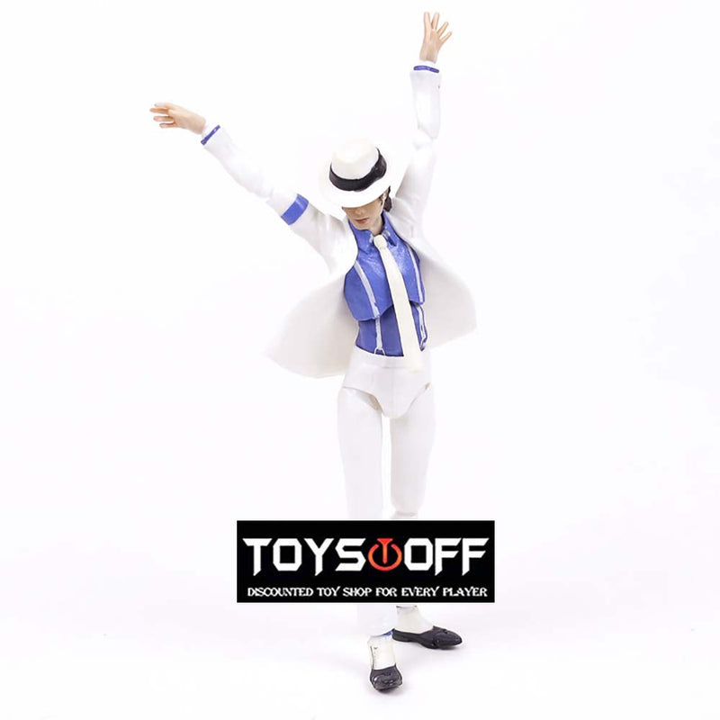 King of Pop MJ Smooth Criminal Moonwalk Action Figure Toy 14cm