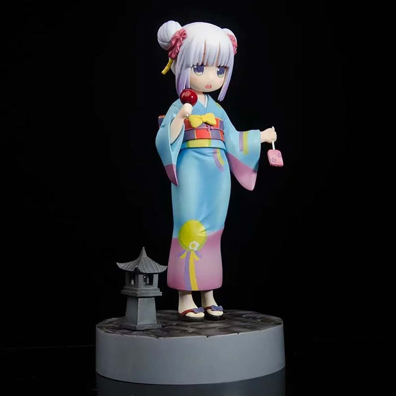 Kobayashi san no Maid Dragon Kanna Action Figure Collectible Model 18cm