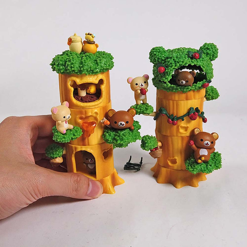 Kuma s Forest Series Mini Action Figure Model Toy 12cm 6pcs