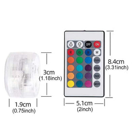 LED Remote Control Seven Color Lights