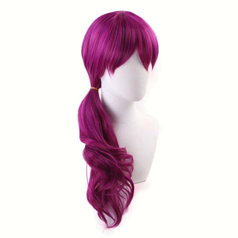 LOL KDA POP STAR Evelynn Cosplay Wig Purple Hair