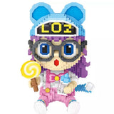 Building Blocks Japan Anime Cartoon Arale Model DIY Kids Toy - Toysoff.com