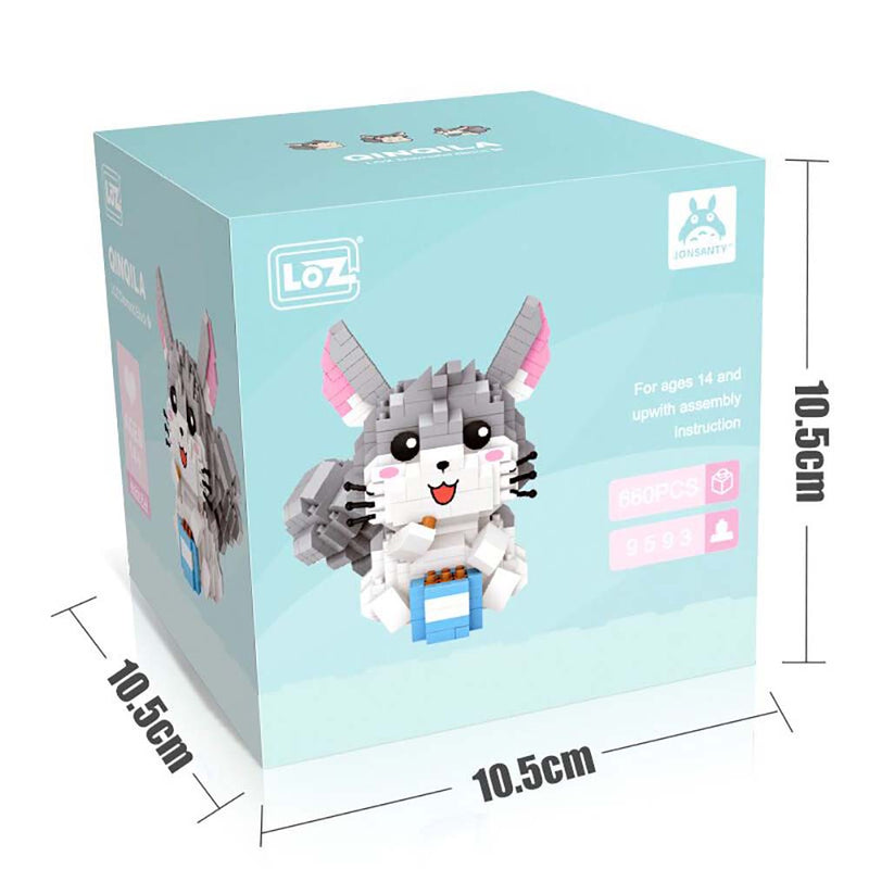 Building Blocks Japan Anime Cartoon Totoro Model DIY Kids Toy - Toysoff.com