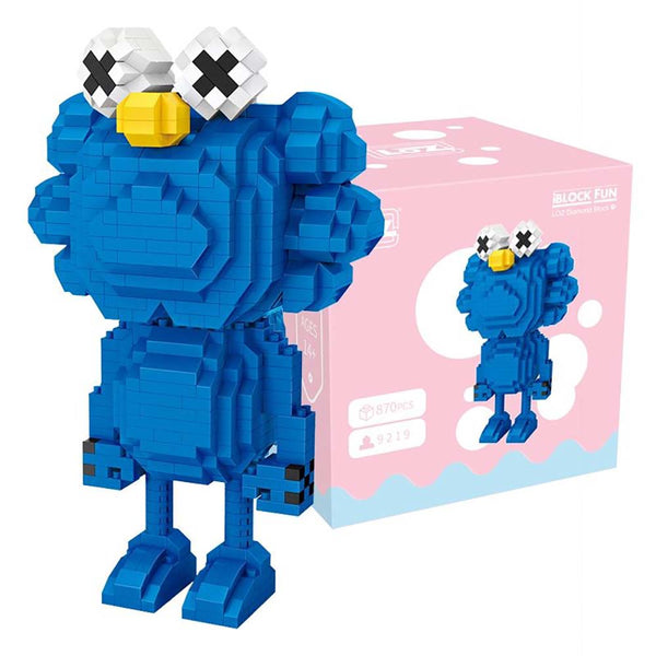 Building Blocks Cartoon Figure Kaws Doll Model DIY Kids Toy - Toysoff.com