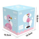 Building Blocks Cartoon Phoenicopteridae Animal Model DIY Kids Toy - Toysoff.com