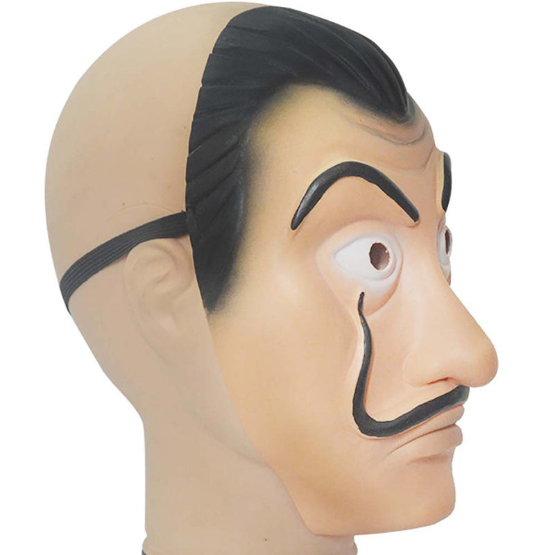 La Casa De Papel Salvador Dali Mask  Halloween Cosplay Prop